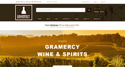 Desktop Screenshot of gramercywine.com